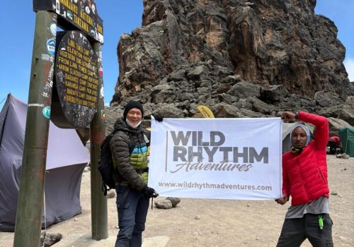 New year on Mount Kilimanjaro